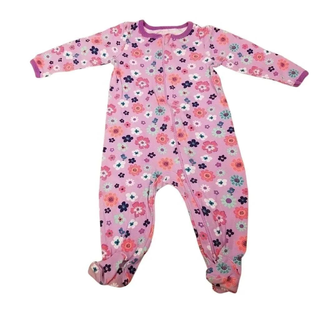 Garanimals floral footed onsie 6-9 months